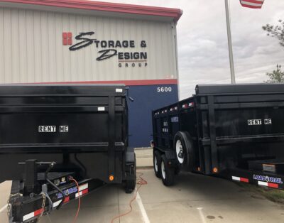 7x14x4 Load Trail Dump Trailers for Rent