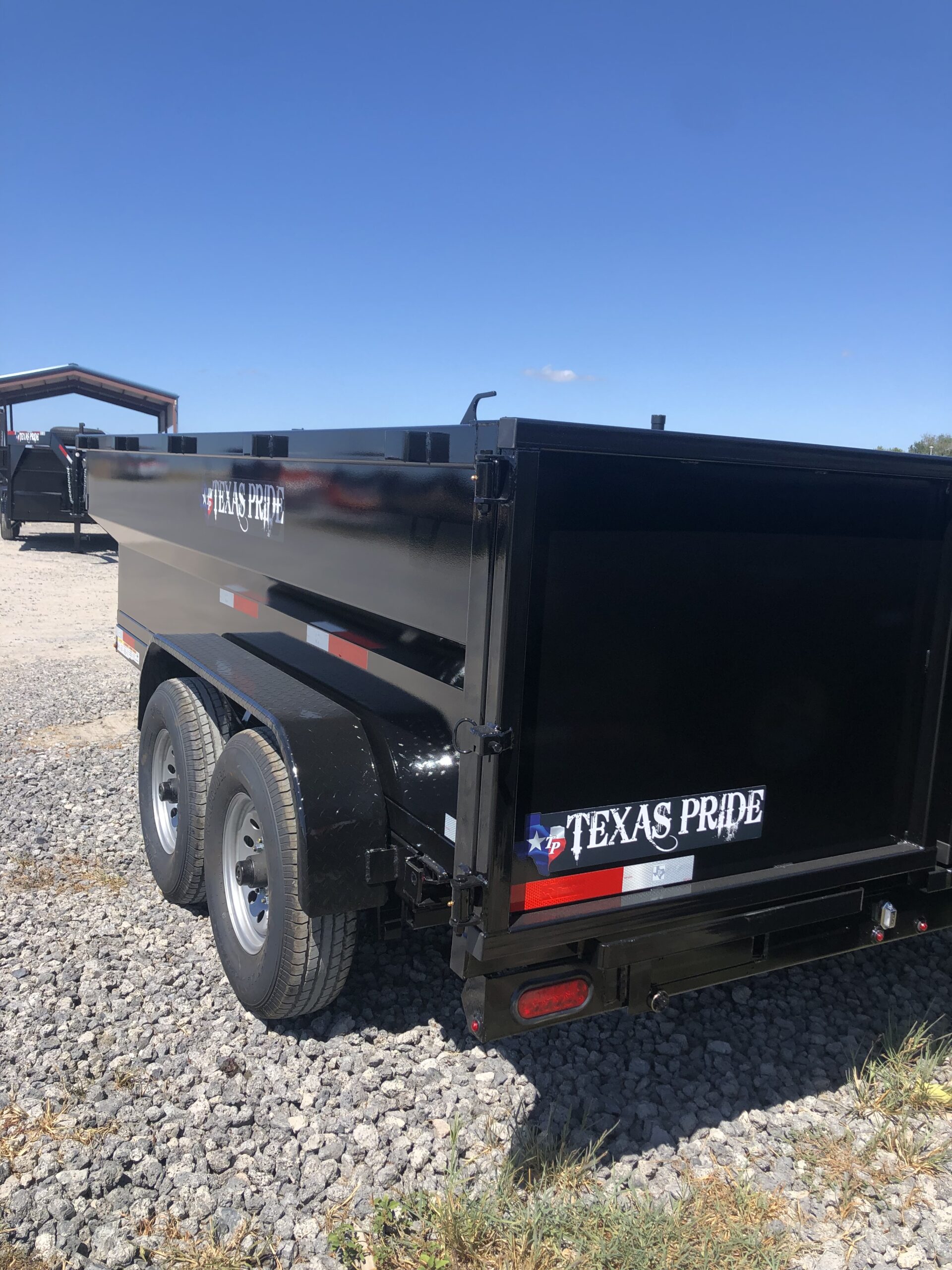 Dump trailer 7x14x4.5 16,000lbs with ramps RENTAL