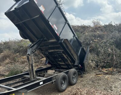 Big Tex 16 Foot High Wall Dumper (2 5/16 Tongue- 3/4 Ton Truck or Larger)